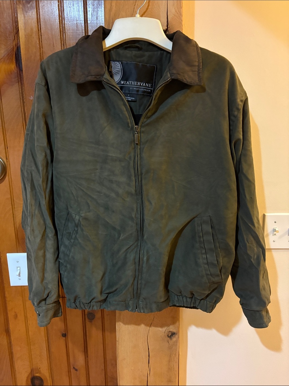 Weathervane Olive Bomber Jacket